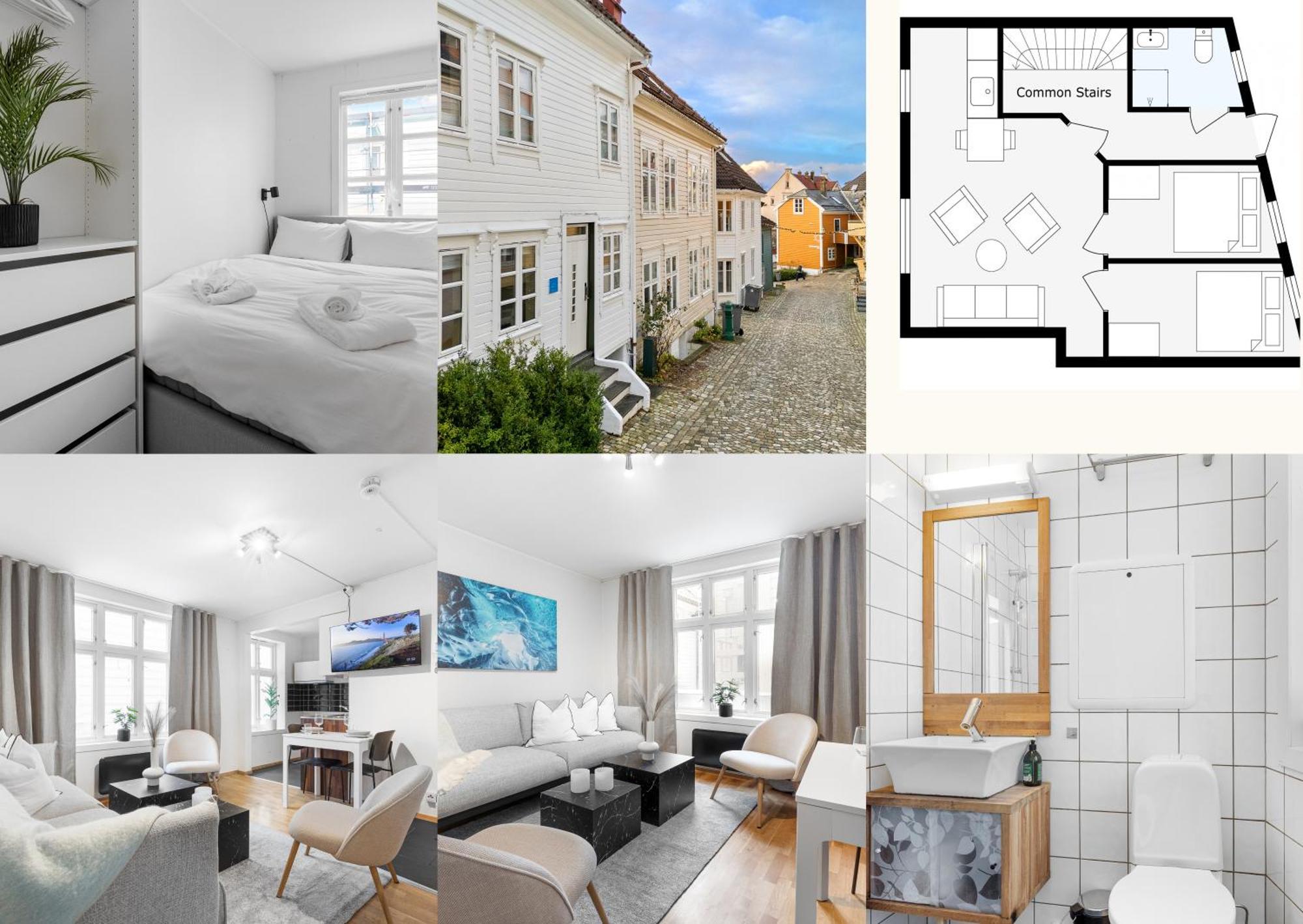 Homerentals Apartments - Behind Bryggen & Historic Cobblestone Streets - 2 Floor Renovated From February 2025 ベルゲン エクステリア 写真